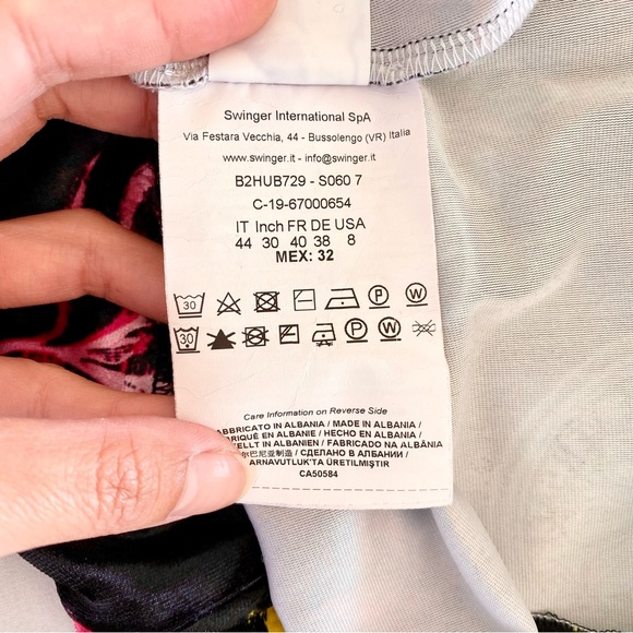 VERSACE 🇮🇹 Jeans Couture Velour Top - Picture 12 of 14